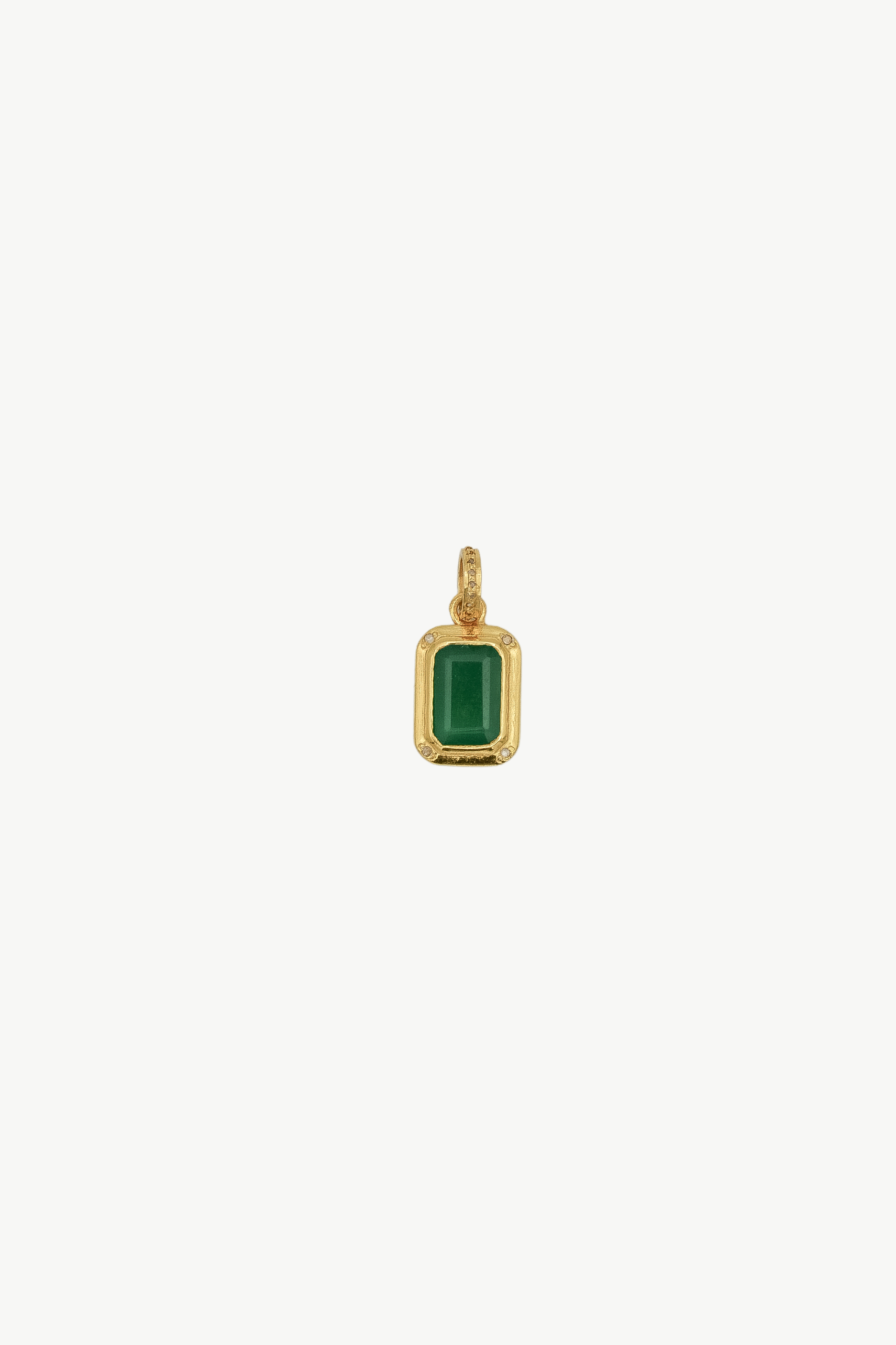 Andie Charm - Green Onyx – Harvest Andie Charm - Green Onyx – Harvest